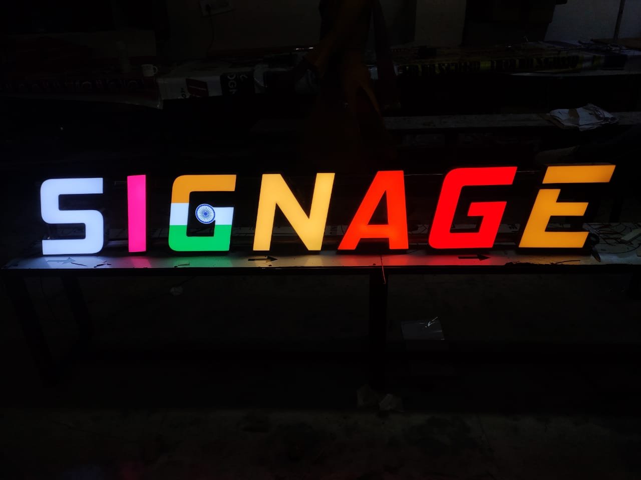 Liquid Acrylic letter Manufacturers in Ghaziabad